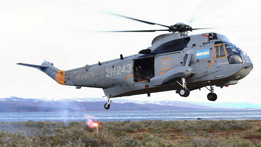 El Area Austral exige material aéreo en cantidad y calidad, además de permanente.